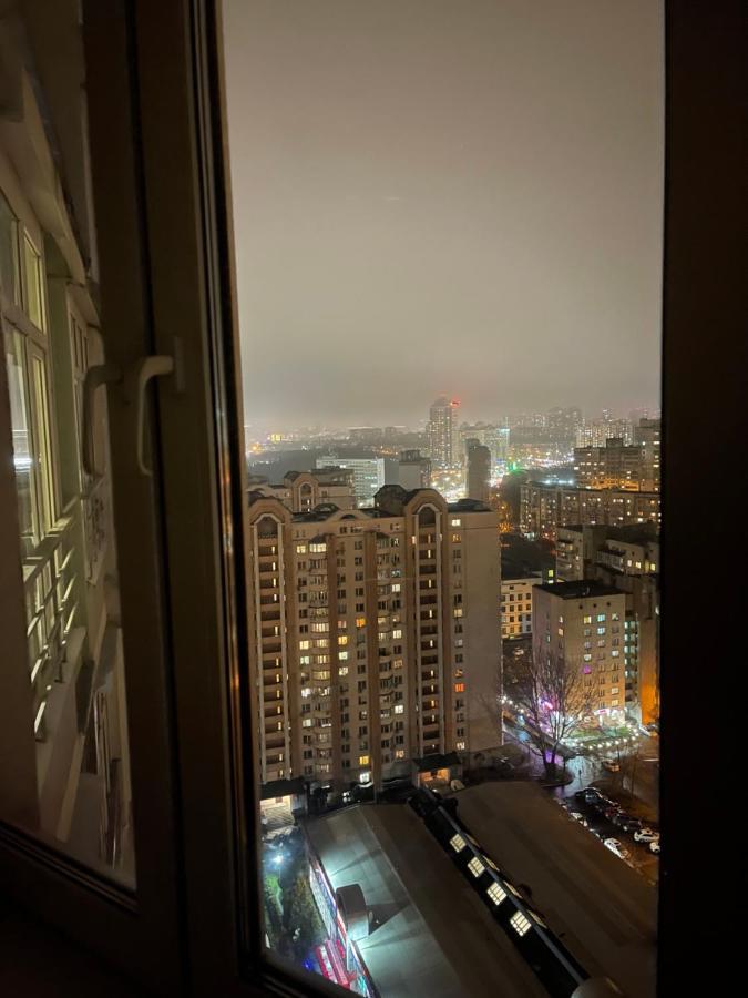 View Apartments, 22 Floor With 2 Rooms Kiev Exteriör bild
